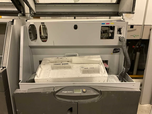 3d systems projet 860pro / 660pro full color 3d printers met toebehoren en partij reserve onderdelen - afbeelding 26 van  48