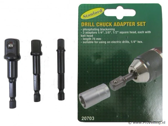 3delig adaptor set - afbeelding 1 van  1