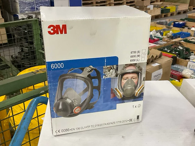 3m - 6800 m - volgelaatsmasker (2x) - afbeelding 1 van  1