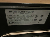 3m 2000 ahst overhead projector - afbeelding 5 van  5