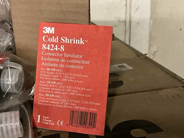 3m 8424-8 cold shrink connector (20x) - afbeelding 2 van  3