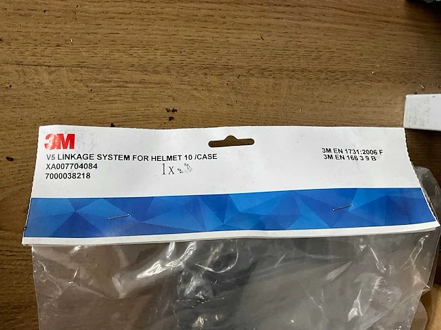 3m v5 linkage system gelaatscherm bevestiging - afbeelding 3 van  5