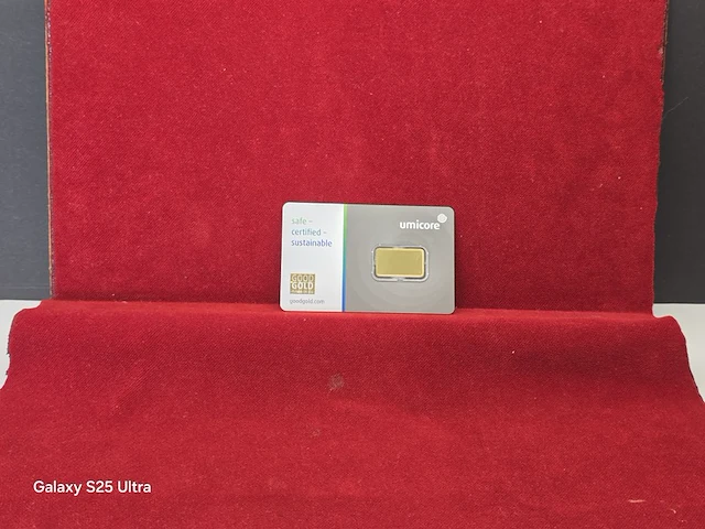 3x 1 gram palladium valcambi / 2.5 gram goud umicore / 1 gram platina valcambi - afbeelding 5 van  30