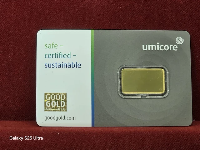 3x 1 gram palladium valcambi / 2.5 gram goud umicore / 1 gram platina valcambi - afbeelding 6 van  30