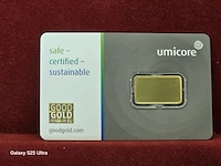 3x 1 gram palladium valcambi / 2.5 gram goud umicore / 1 gram platina valcambi - afbeelding 6 van  30