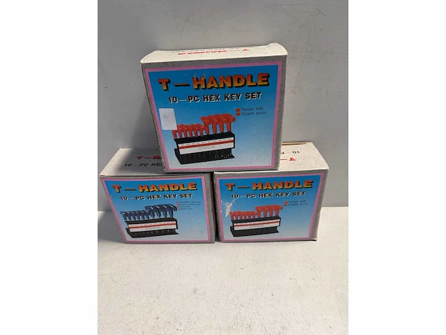 3x 10 delige t handle - afbeelding 1 van  1