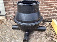 3x 160 mm gaten - rioolput - afbeelding 2 van  4