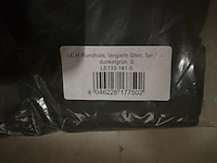 3x 5-pak heren shirt met lange mouwen maat s lower east, donkergroen - afbeelding 2 van  2