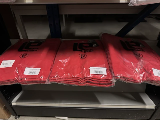 3x 5-pak heren shirt met lange mouwen maat xl lower east - afbeelding 2 van  3