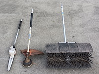 3x aanbouwdeel, stihl, (rolbezem, hoogsnoeier en bosmaaier) - afbeelding 5 van  12