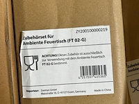 3x accessoireset voor vuurtafel ambiente feuertisch, ft 02-g - afbeelding 4 van  4
