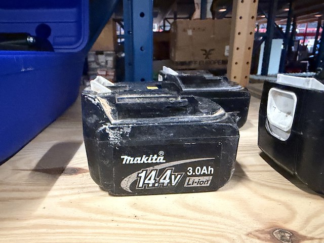 3x accu 14.4v 3.0ah, makita - afbeelding 2 van  3