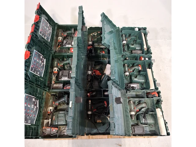 3x accu boormachine en 6x accu schroefmachine, metabo - afbeelding 5 van  12