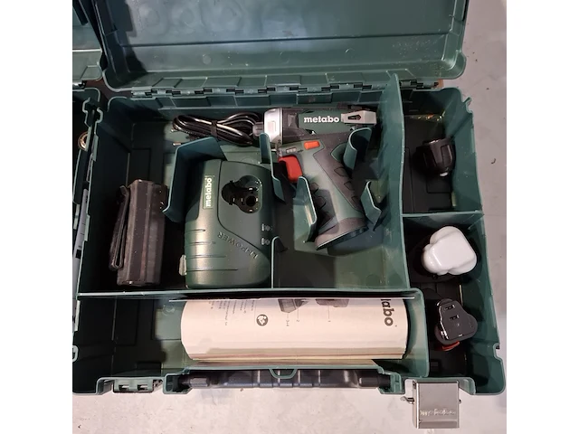 3x accu boormachine en 6x accu schroefmachine, metabo - afbeelding 6 van  12