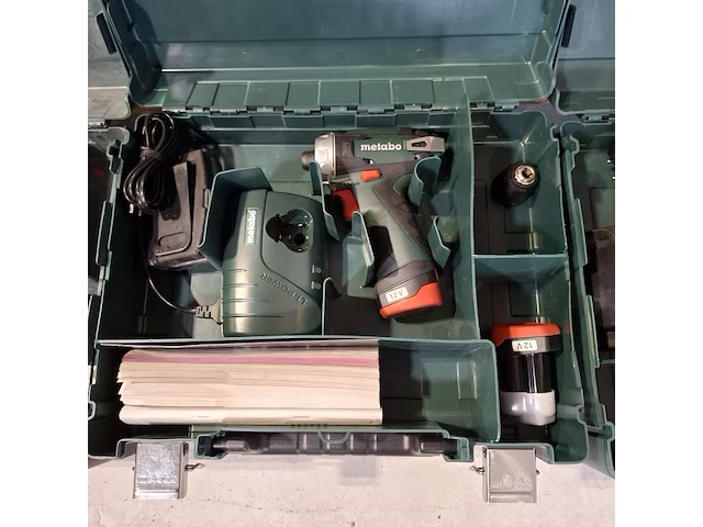 3x accu boormachine en 6x accu schroefmachine, metabo - afbeelding 7 van  12