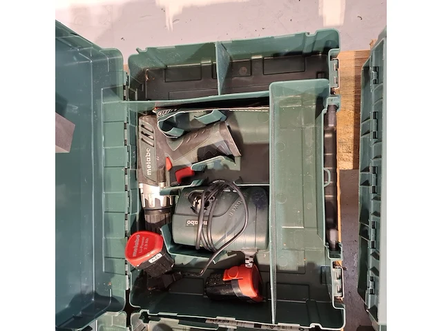 3x accu boormachine en 6x accu schroefmachine, metabo - afbeelding 9 van  12