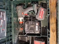 3x accu boormachine en 6x accu schroefmachine, metabo - afbeelding 12 van  12