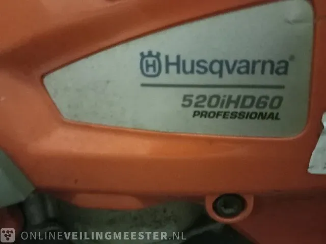 3x accu heggenschaar husqvarna, 520ihd60 - afbeelding 2 van  22