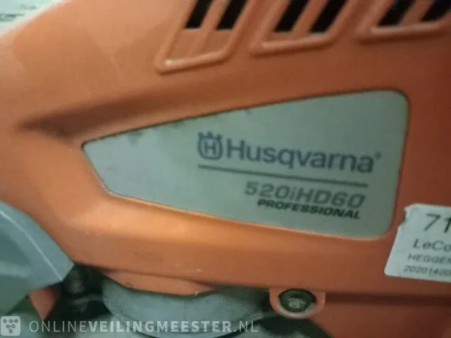 3x accu heggenschaar husqvarna, 520ihd60 - afbeelding 10 van  22