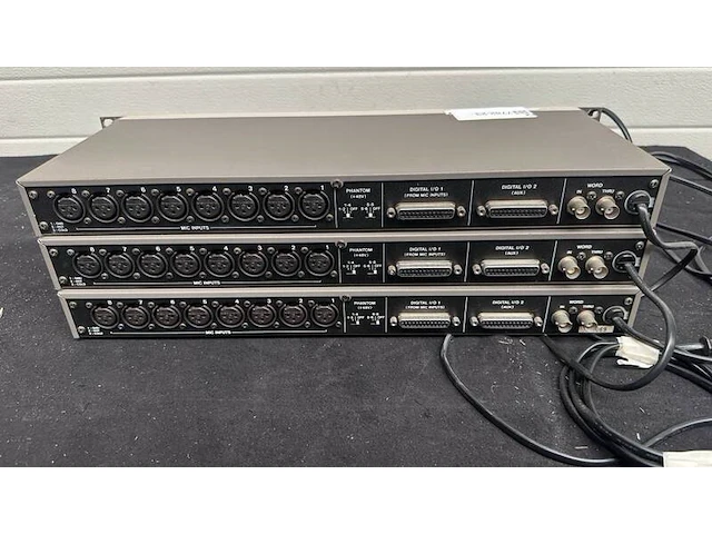 3x a/d converter tascam, ma-ad8 - afbeelding 2 van  2