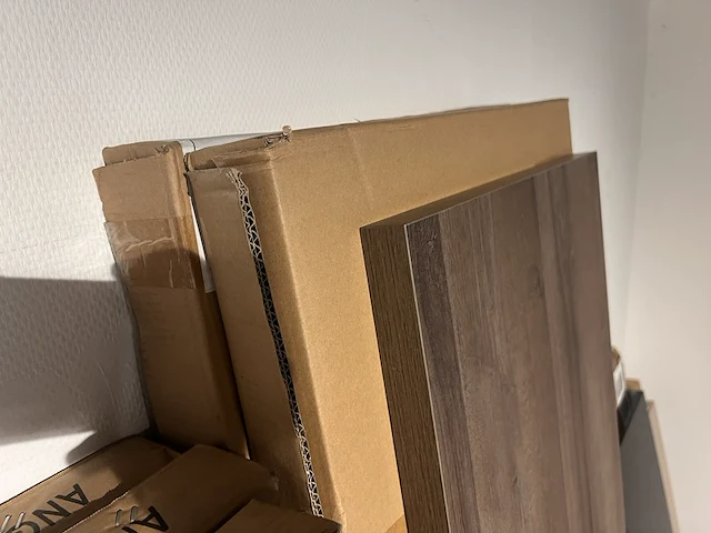 3x afdekbladen badmeubel, dark brown - afbeelding 2 van  2