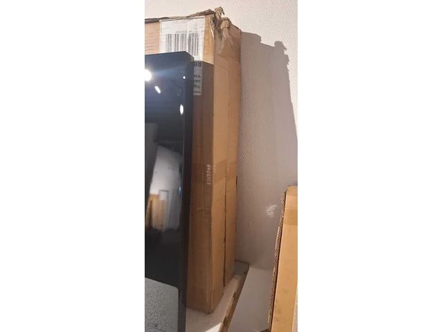 3x afdekbladen badmeubel, zwart glans - afbeelding 3 van  3