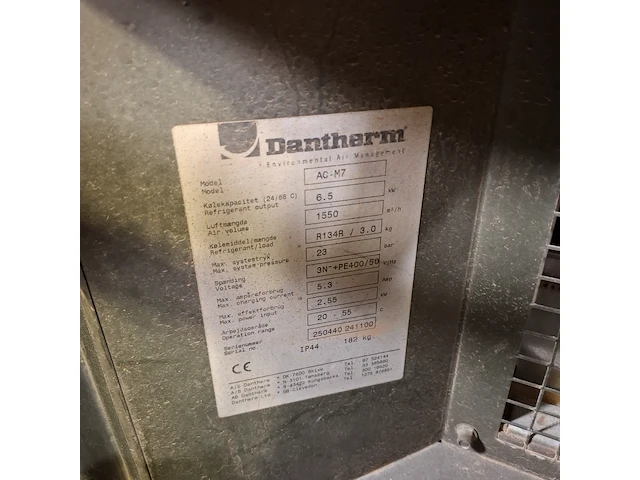 3x airco unit, dantherm, ac-m7 - afbeelding 16 van  16