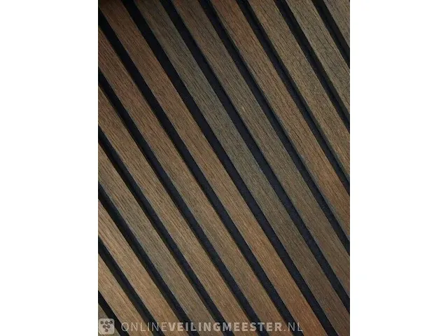 3x akoestisch wandpaneel akoestische wandpanelen , oud eiken, 2023 - afbeelding 2 van  2