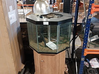 3x aquarium met toebehoren, o.a. marina - afbeelding 1 van  7