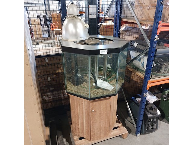 3x aquarium met toebehoren, o.a. marina - afbeelding 2 van  7