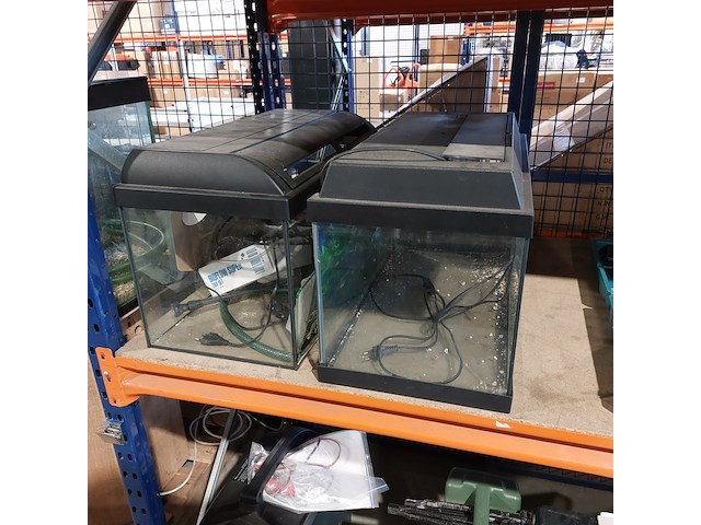 3x aquarium met toebehoren, o.a. marina - afbeelding 7 van  7