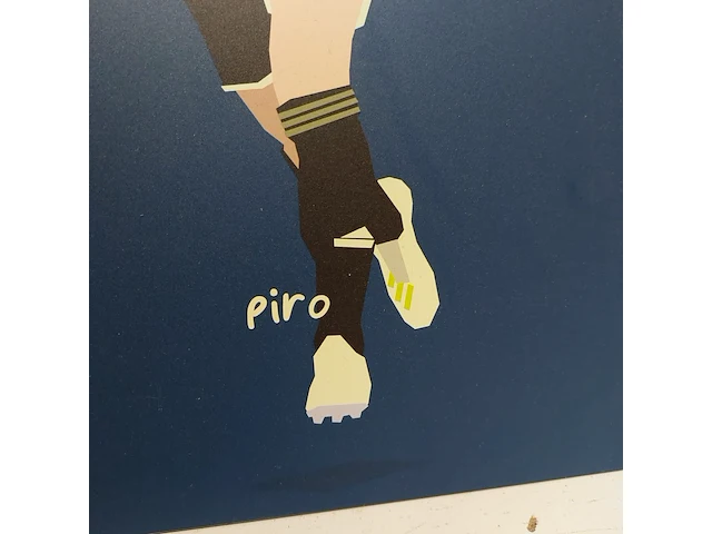 3x artprint " hakim ziyech en mathijs de ligt ", piro - afbeelding 6 van  7