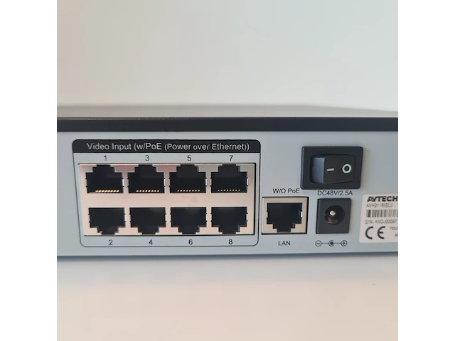 3x avtech avh2116 16 kanalen nvr 8 mp met 8x poe avtech, avh2116 - afbeelding 5 van  6