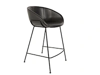 3x barkruk zuiver, feston, 65 cm, zwart - afbeelding 1 van  3