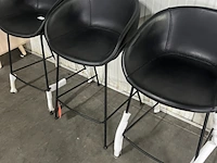 3x barkruk zuiver, feston, 65 cm, zwart - afbeelding 3 van  3