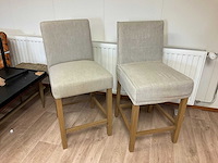 3x barkrukken/ keukenkrukken - afbeelding 1 van  3