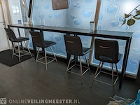 3x bartafel met 4x barkruk - afbeelding 1 van  7
