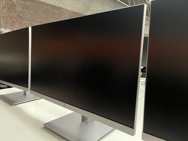 3x beeldscherm 24" hp, hp e243 - afbeelding 3 van  7