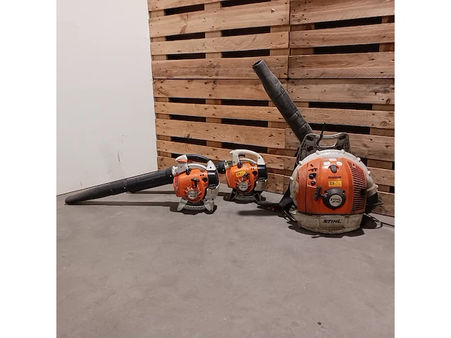 3x benzine bladblazer stihl - afbeelding 1 van  23