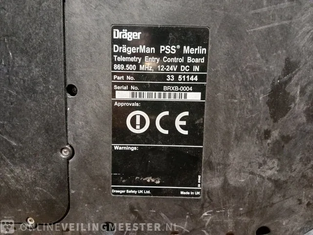 3x bewakingstafel adembescherming dräger - afbeelding 3 van  11