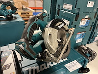 3x bouwgereedschap, 3x accu, 1x lader, m-boxen makita, 1x djv182zj, 1x dhs630zj, 1x dhr242zjv - afbeelding 4 van  11
