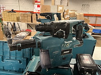 3x bouwgereedschap, 3x accu, 1x lader, m-boxen makita, 1x djv182zj, 1x dhs630zj, 1x dhr242zjv - afbeelding 5 van  11