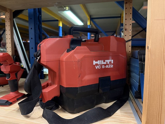 3x bouwgereedschap, hilti, vc 5-a22, sl 2-a22, ag 125-a22 - afbeelding 6 van  6