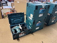 3x bouwgereedschap in m-box (1x decoupeerzaag, 2x combihamer) makita, 1x djv182zj, 2x dhr242zjv - afbeelding 1 van  4