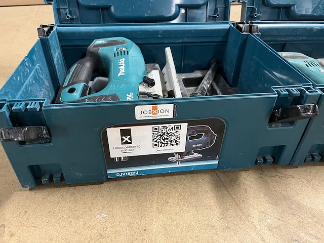 3x bouwgereedschap in m-box (2x decoupeerzaag, 1x combihamer) makita, 2x djv182zj, 1x dhr242zjv - afbeelding 2 van  6