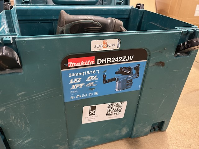 3x bouwgereedschap in m-box (2x decoupeerzaag, 1x combihamer) makita, 2x djv182zj, 1x dhr242zjv - afbeelding 4 van  6