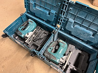3x bouwgereedschap in m-box (2x decoupeerzaag, 1x combihamer) makita, 2x djv182zj, 1x dhr242zjv - afbeelding 6 van  6
