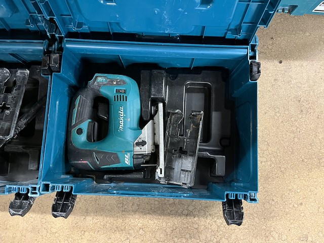 3x bouwgereedschap in m-box (3x decoupeerzaag) makita, djv182zj - afbeelding 2 van  6