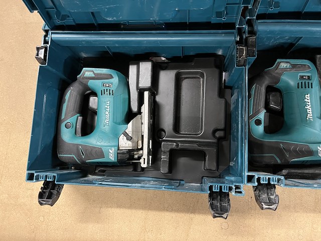 3x bouwgereedschap in m-box (3x decoupeerzaag) makita, djv182zj - afbeelding 4 van  6