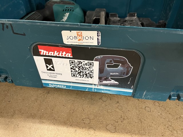 3x bouwgereedschap in m-box (3x decoupeerzaag) makita, djv182zj - afbeelding 5 van  6